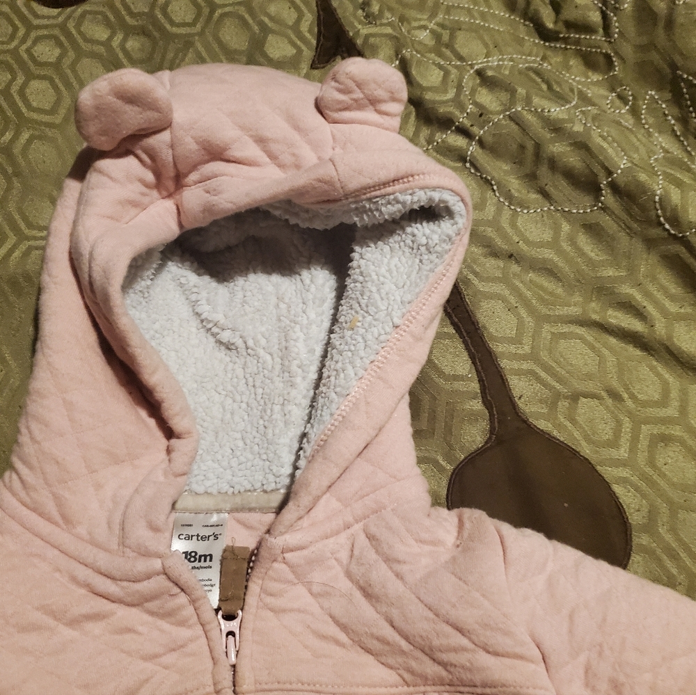 Carters 18months pink coat